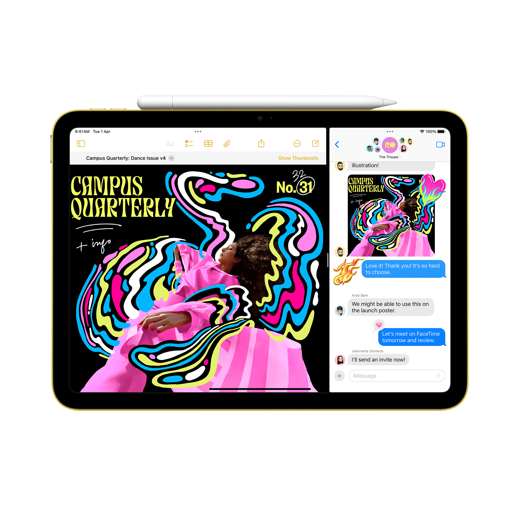Buy Apple iPad Wi-Fi (11 Inch, 128GB, Pink) Online - Croma